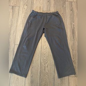 The North Face Pants Mens XL Sweatpants Straight Leg Pockets Dark Gray